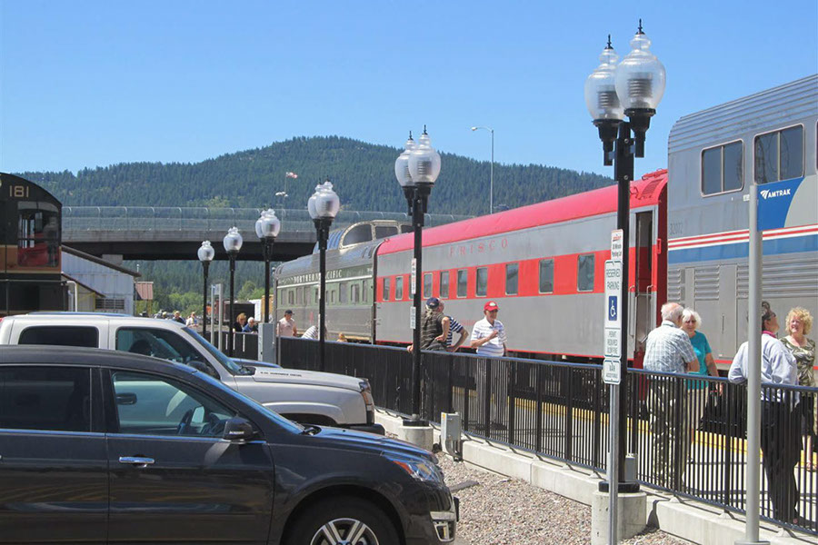 230 80 Station Stop at Whitefish Montana