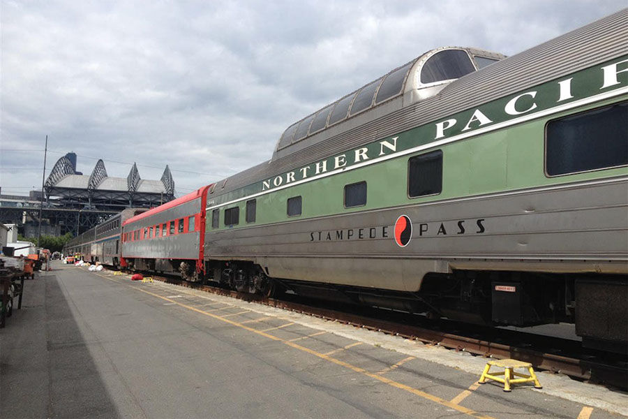 120 40 Waiting to Leave the Seattle Coach Yard