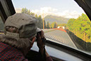 Ron Gawedzinski Photographs the Approaching Cascade   Maountains